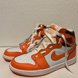 Nike Air Jordan 1 High OG White and Orange